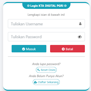 Register PGRI Kab. Jayapura - Persatuan Guru Republik Indonesia Cabang Kab. Jayapura